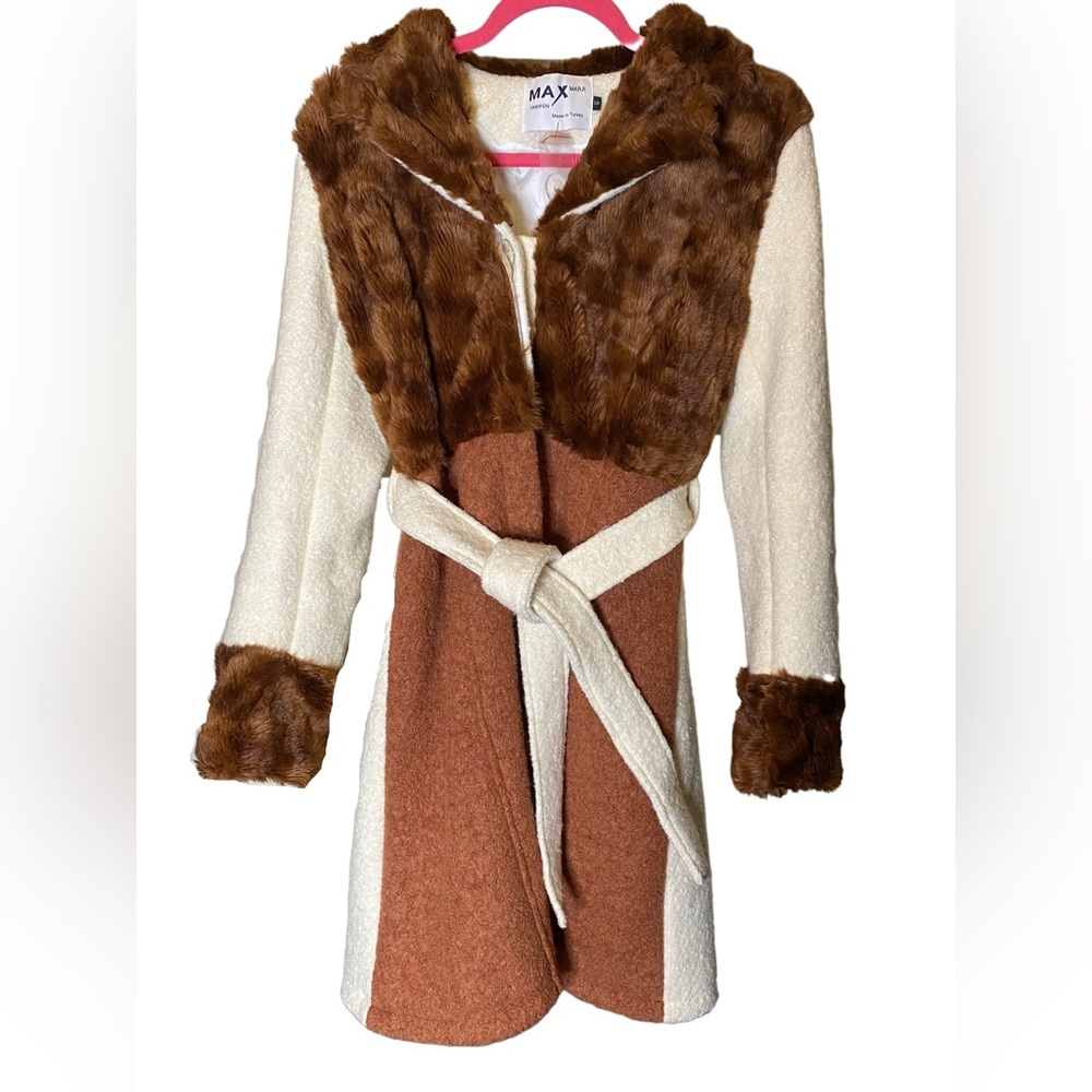 Max Mara shearling coat - Picture 3 of 5